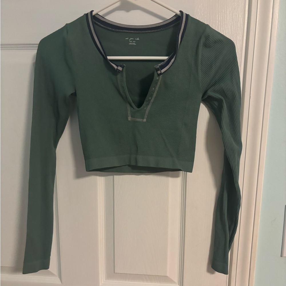 long sleeve go for gold urban outfitters top